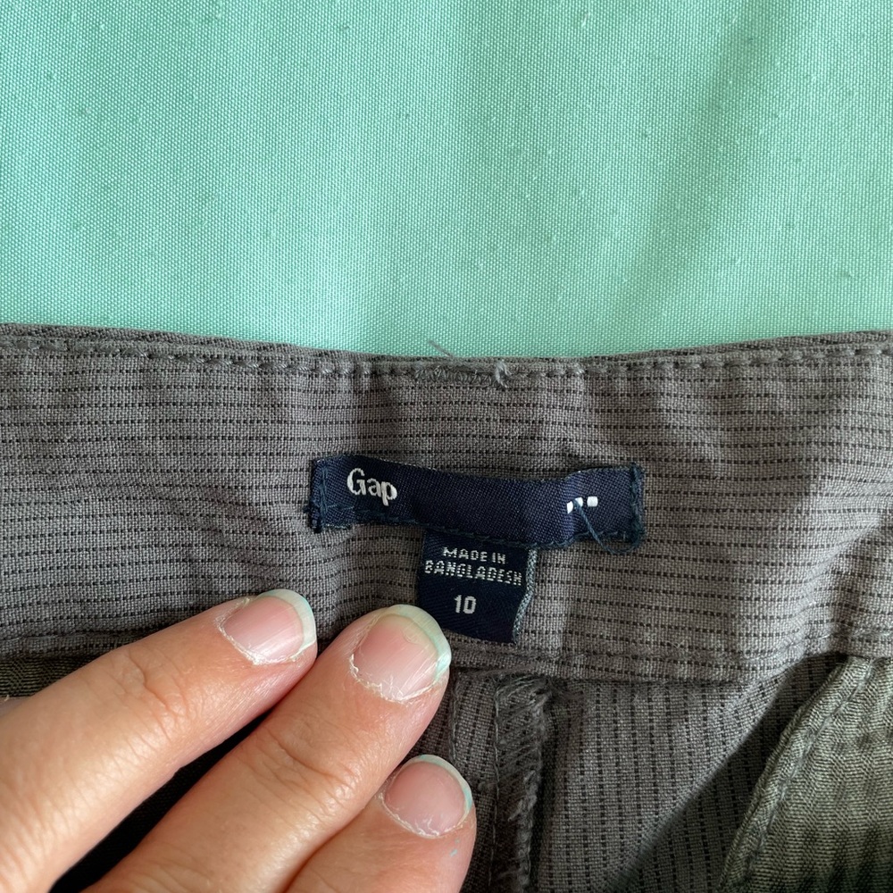 Gap Gray Versatile Full-Length Pants - image 4